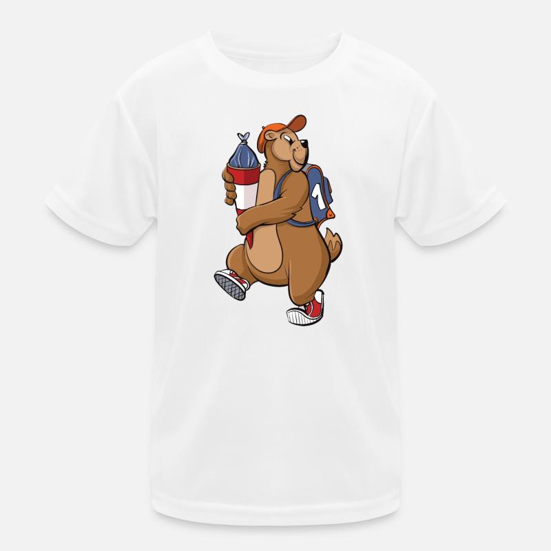 First Class Enrollment Cartoon Kids Functional T-Shirt