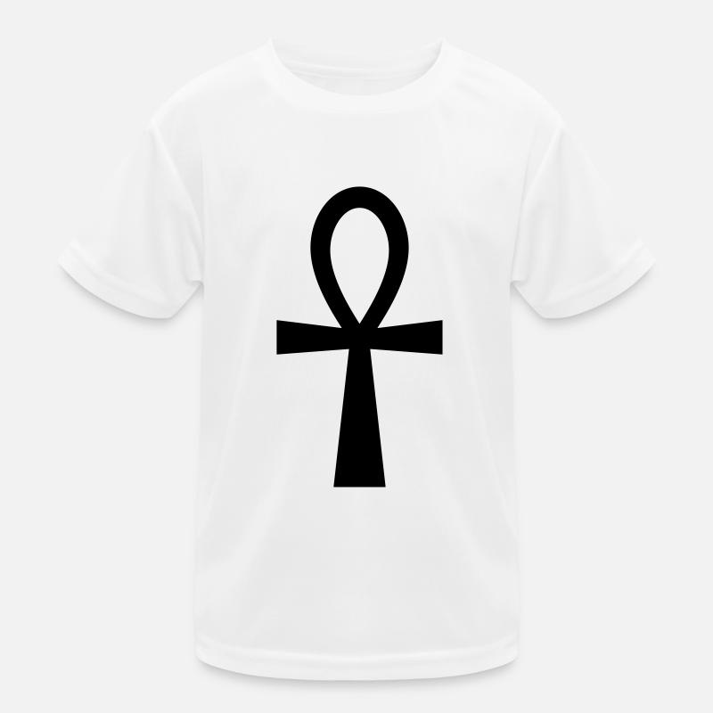 Ankh Symbol (Vector) Kids Functional T-Shirt