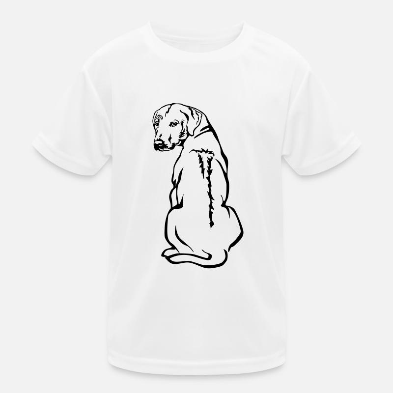 Rhodesian Ridgeback Kids Functional T-Shirt