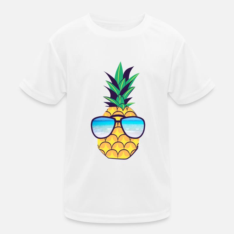 ananas avec verres T-shirt sport Enfant