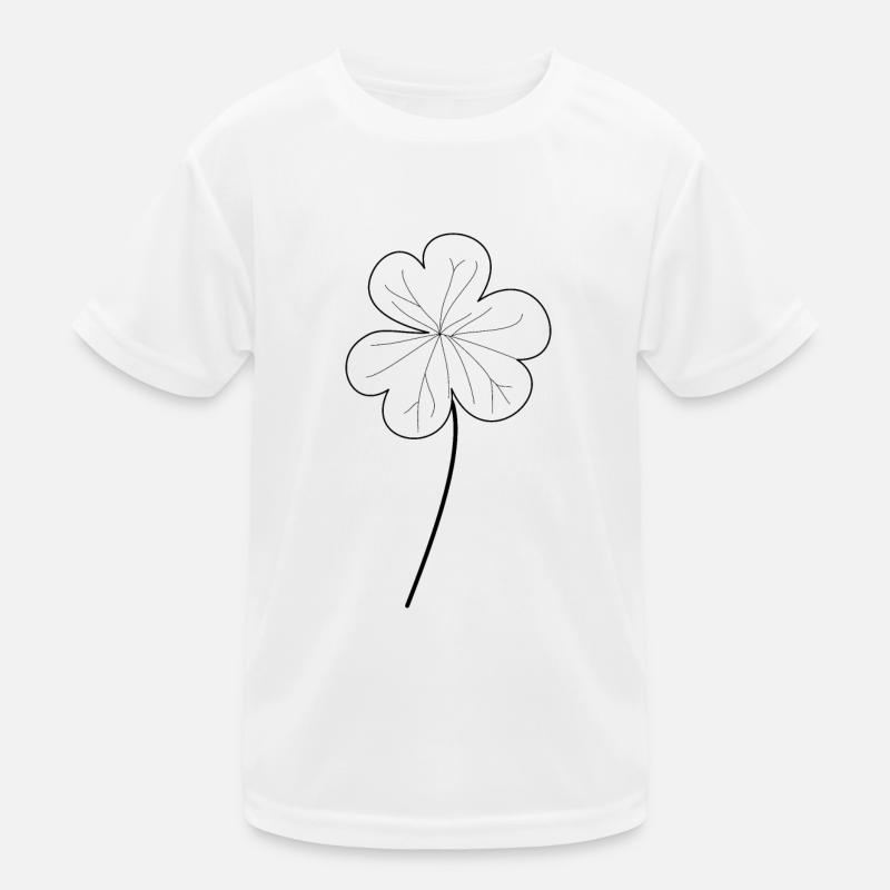 Kleeblatt Kinder Funktions-T-Shirt