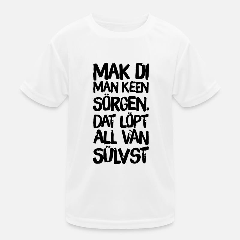 Mak di man ken Sörgen Kinder Funktions-T-Shirt