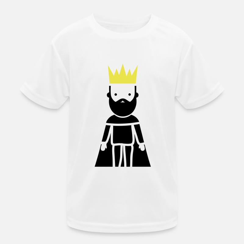 Sa Majesté le Roi T-shirt sport Enfant