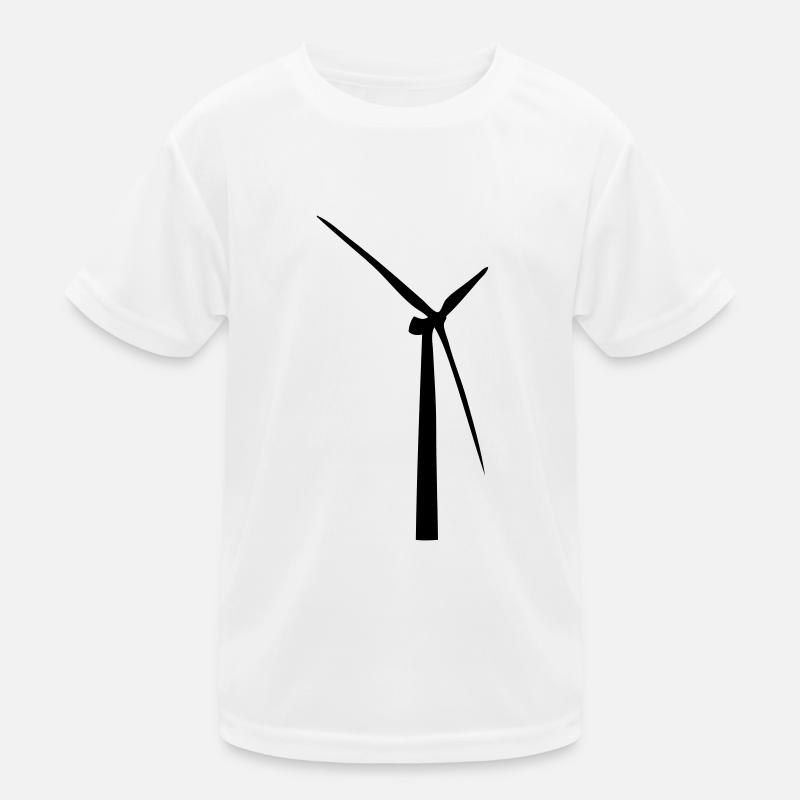 Windrad Kinder Funktions-T-Shirt