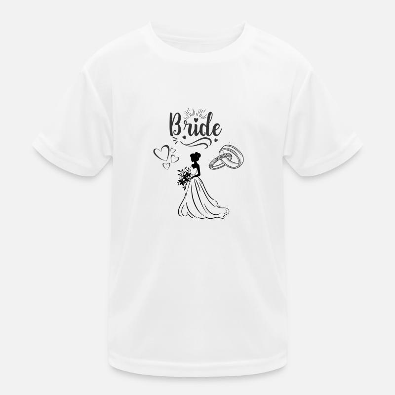 Bride Tshirt Kinder Funktions-T-Shirt