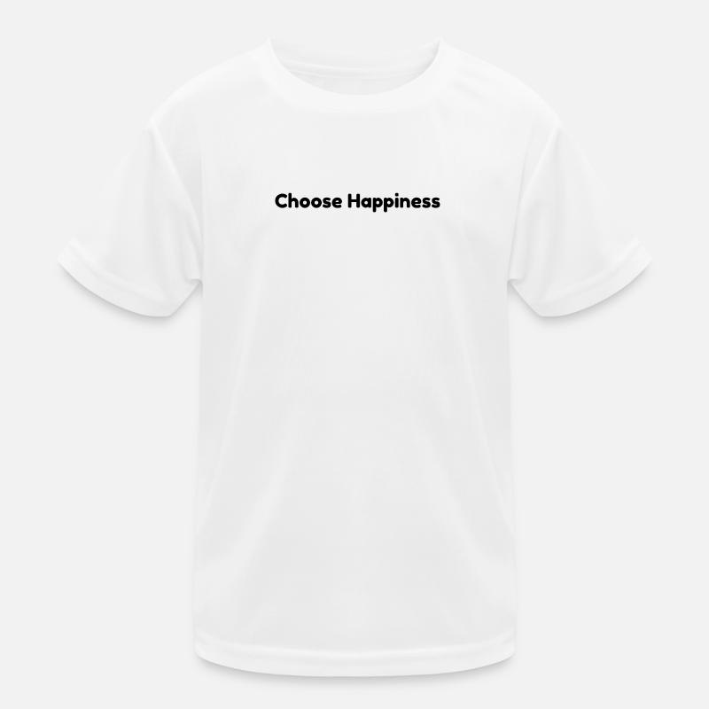 Choose happiness Kids Functional T-Shirt