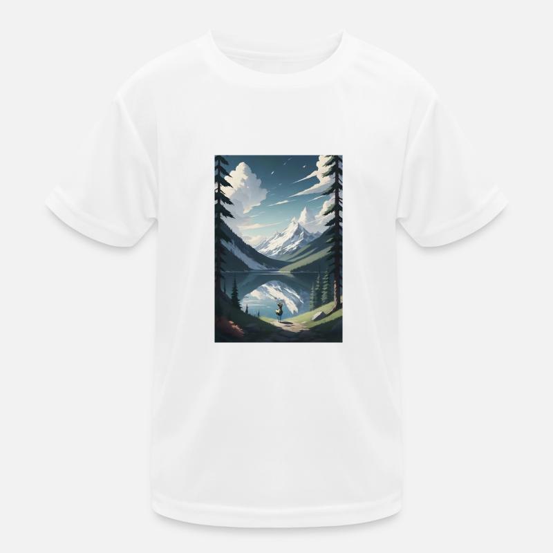 Själarnas sjö Funktions-T-shirt barn