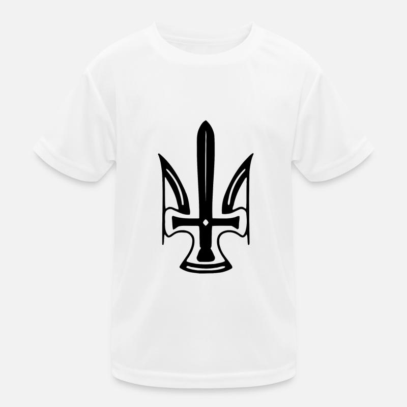 Ukraine Kids Functional T-Shirt