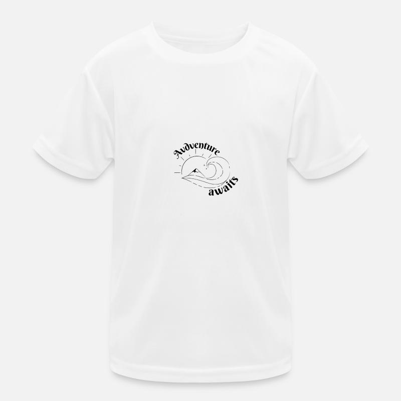 Adventure Awaits Kids Functional T-Shirt