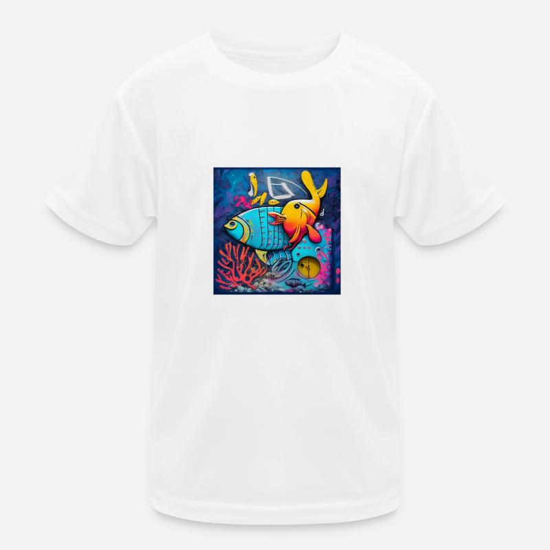 Fish Kids Functional T-Shirt