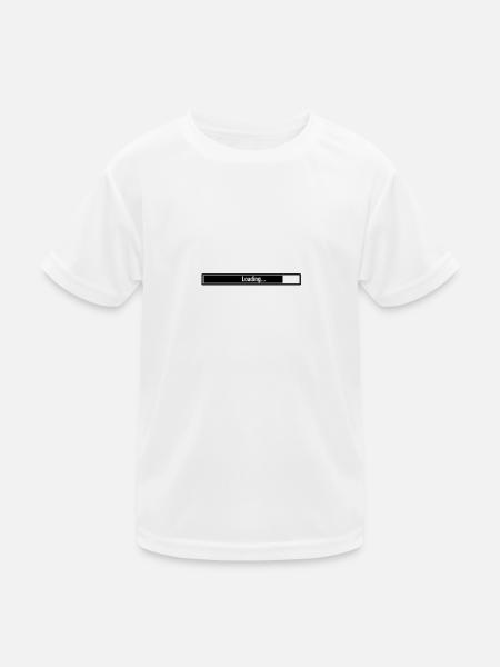 loading - Kids Functional T-Shirt - white - Front