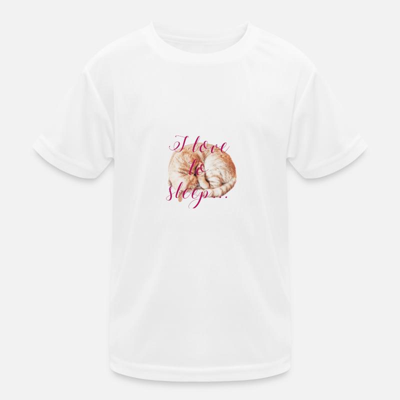 Love sleep Kids Functional T-Shirt