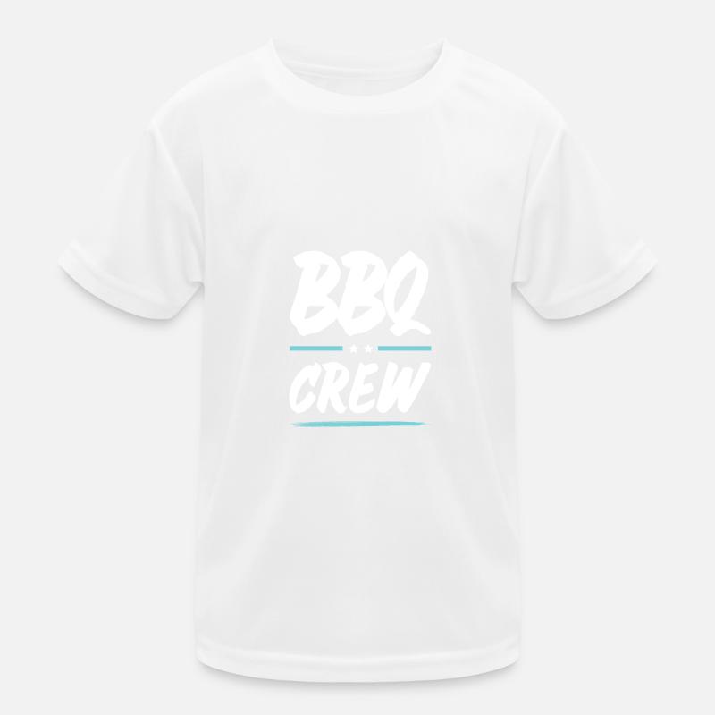 Bbq Crew Kinder Funktions-T-Shirt