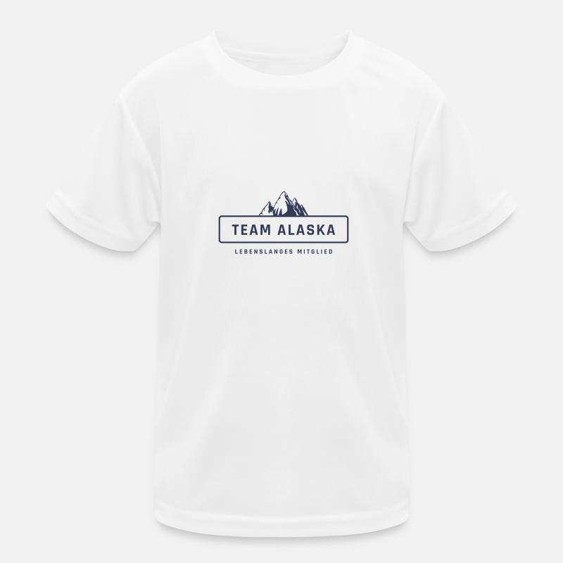 Team Alaska Kinder Funktions-T-Shirt