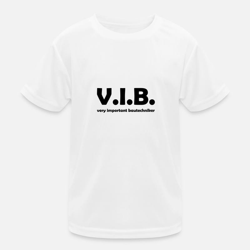 Very Important Bautechniker Kinder Funktions-T-Shirt