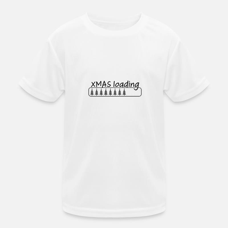 Xmas loading - Soon it's Christmas Kids Functional T-Shirt