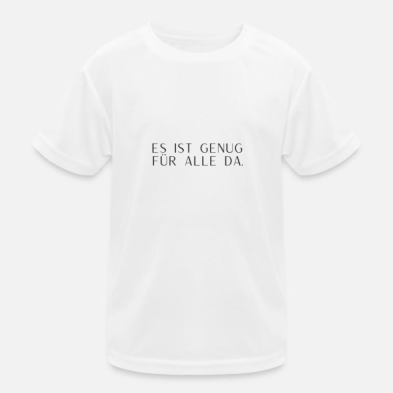 Doing the little things right everyday 3 - Kinder Funktions-T-Shirt - Weiß