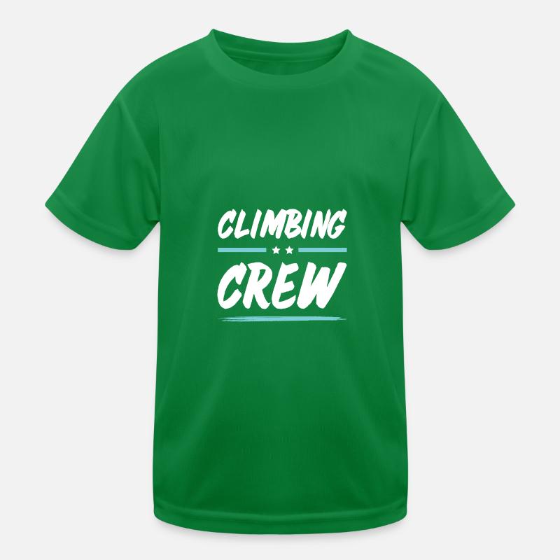 Climbing Crew Kids Functional T-Shirt