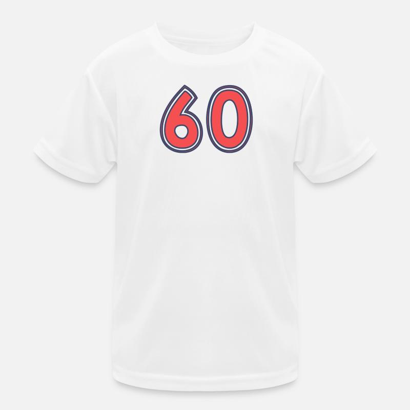 60. 60 ANS. 60e ANNIVERSAIRE T-shirt sport Enfant