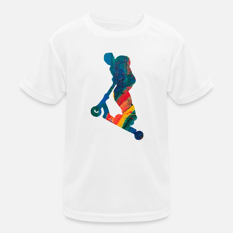 Freestyle-Roller Kinder Funktions-T-Shirt