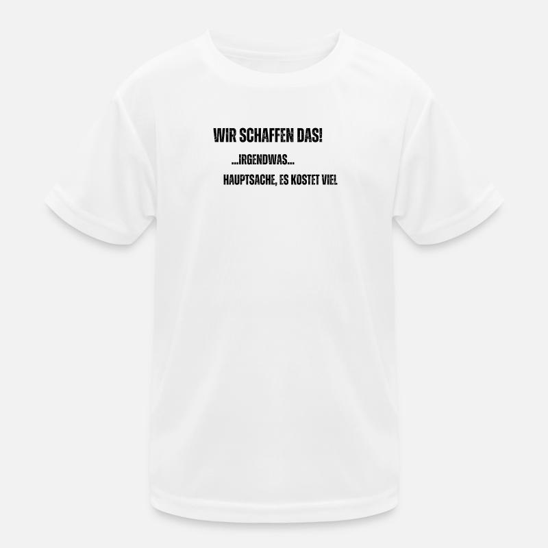 We can do it Kids Functional T-Shirt