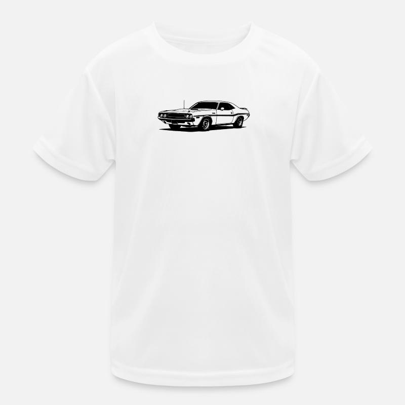American Muscle Car Kids Functional T-Shirt