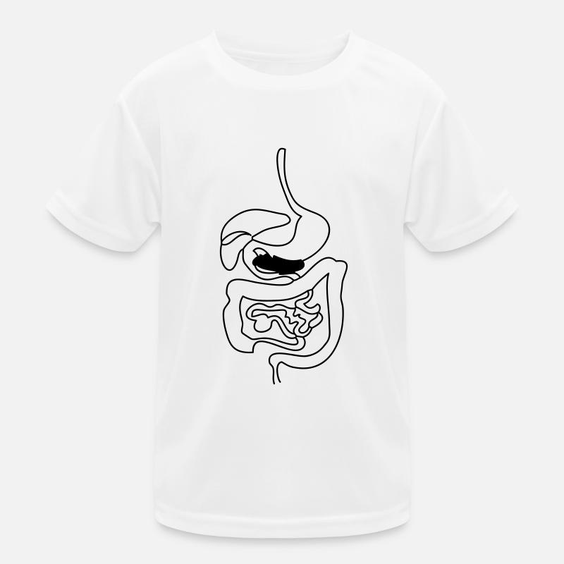 Digestive System Kids Functional T-Shirt