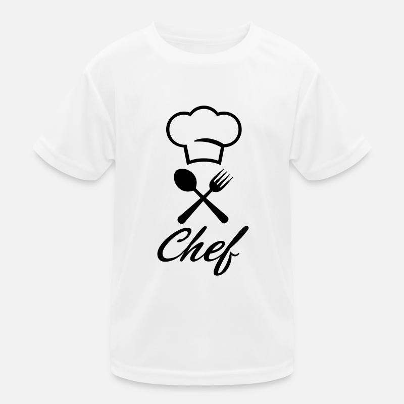Küchenchefs Kinder Funktions-T-Shirt