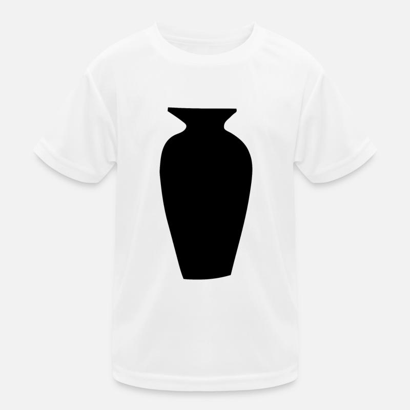 Abstrakte Kunst Objekt Vase Geschenkidee Kinder Funktions-T-Shirt