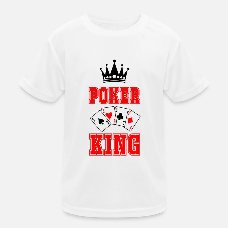 Roi du poker T-shirt sport Enfant