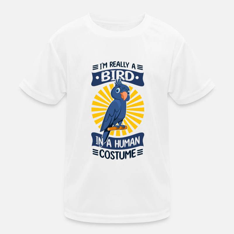 Parrot Parakeet Kids Functional T-Shirt