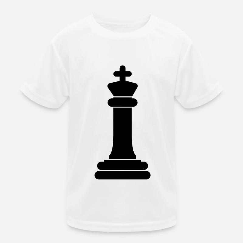Chess piece King Kids Functional T-Shirt