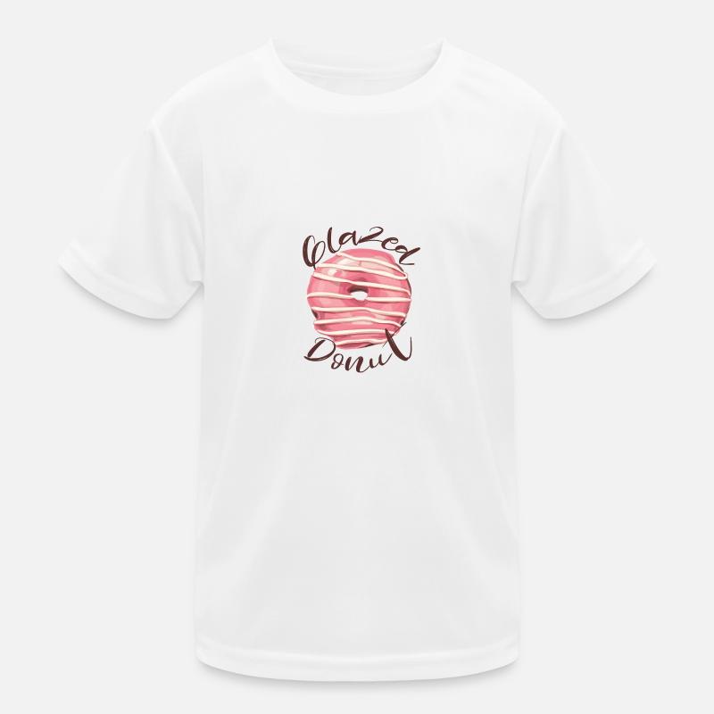 glazed donut Kids Functional T-Shirt
