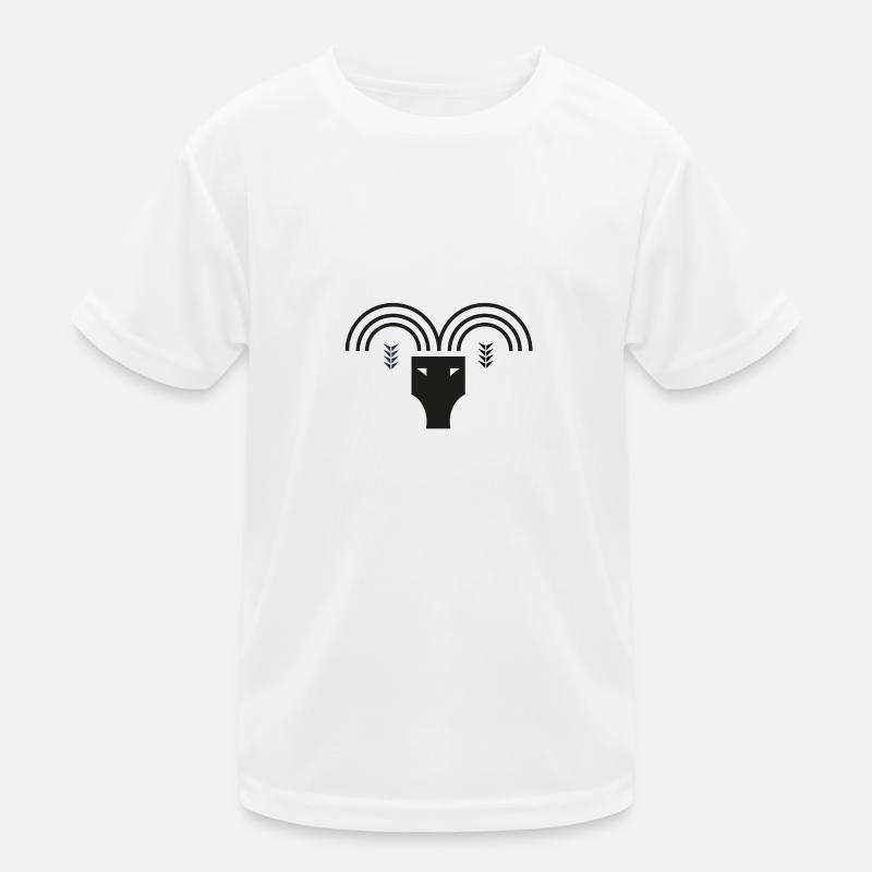 Sternzeichen Widder Kinder Funktions-T-Shirt