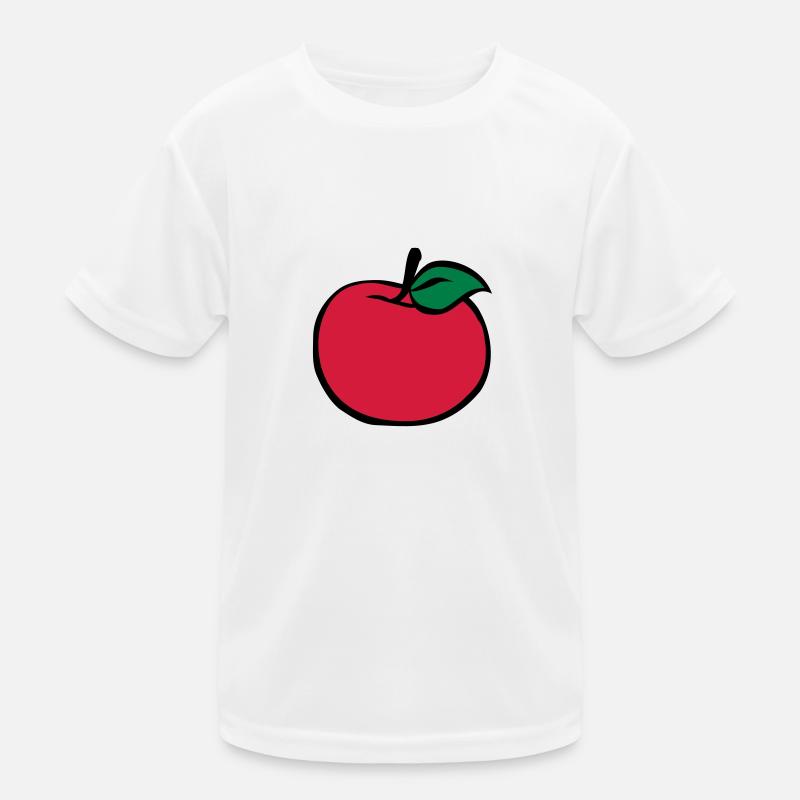 Apfel Kinder Funktions-T-Shirt