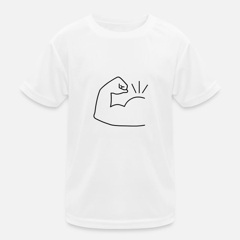 Brawn - Kids Functional T-Shirt - white