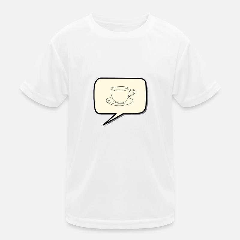 Coffee cup Kids Functional T-Shirt