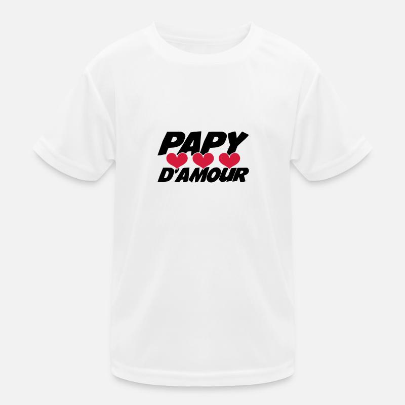 Papy d'amour ! T-shirt sport Enfant