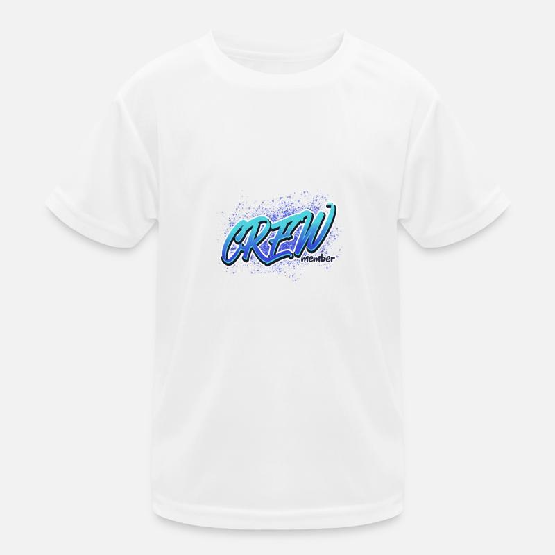 Conception des membres d'équipage T-shirt sport Enfant