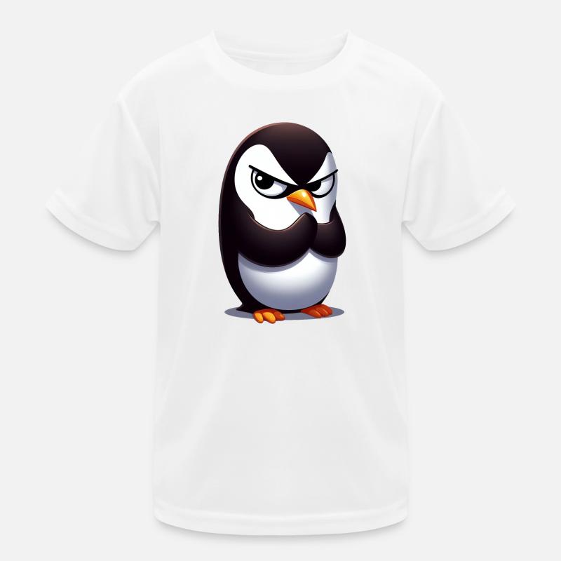 Penguin Funny Animals Kids Functional T-Shirt
