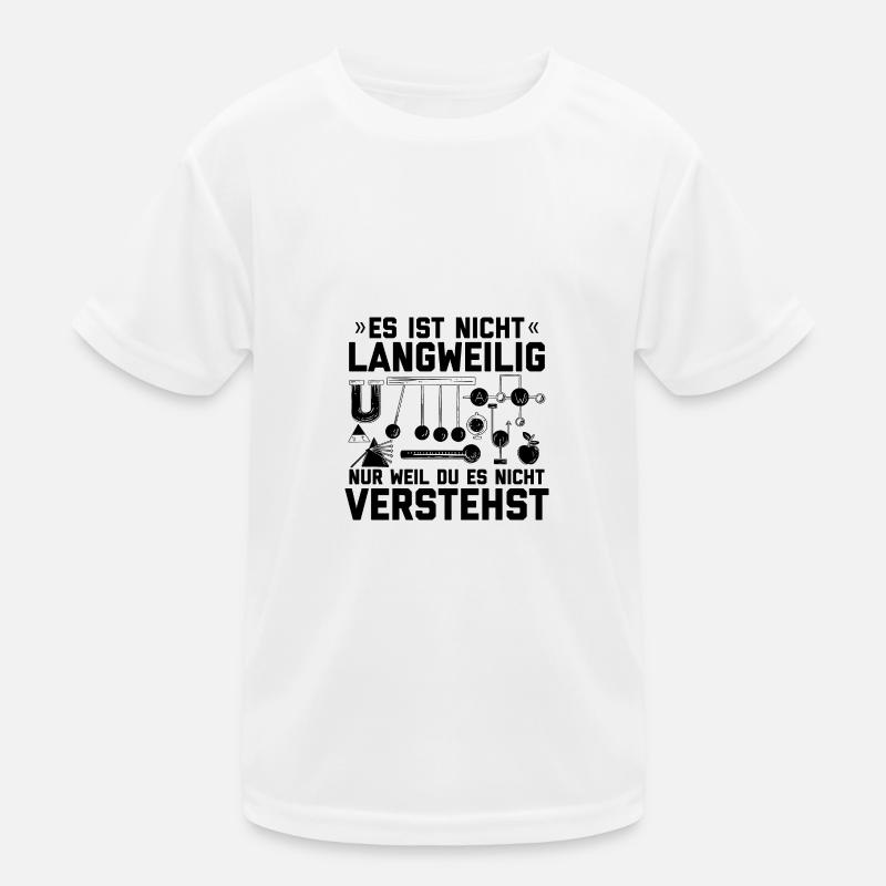Physik Kinder Funktions-T-Shirt
