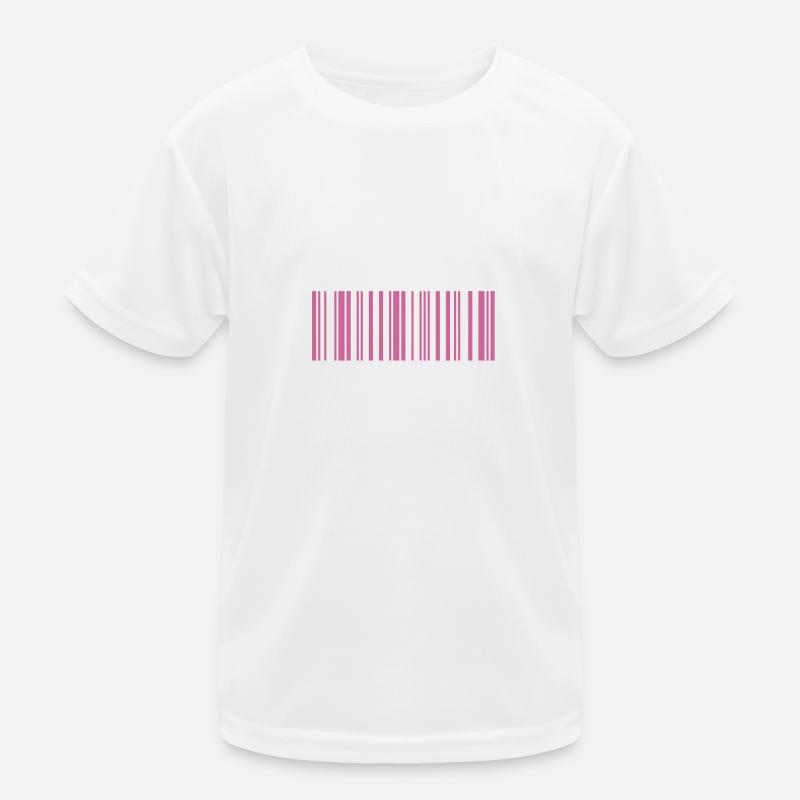 BARCODE Maria - Kinder Funktions-T-Shirt - Weiß