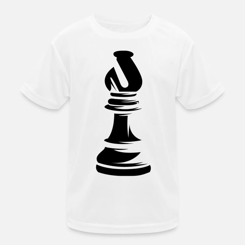 Bishop Bishop Figure Chess Symbol Vector T-shirt sport Enfant