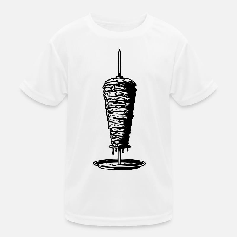 Broche kebab T-shirt sport Enfant