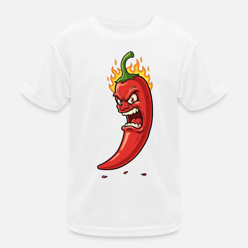 Raging Flame Chili Kids Functional T-Shirt