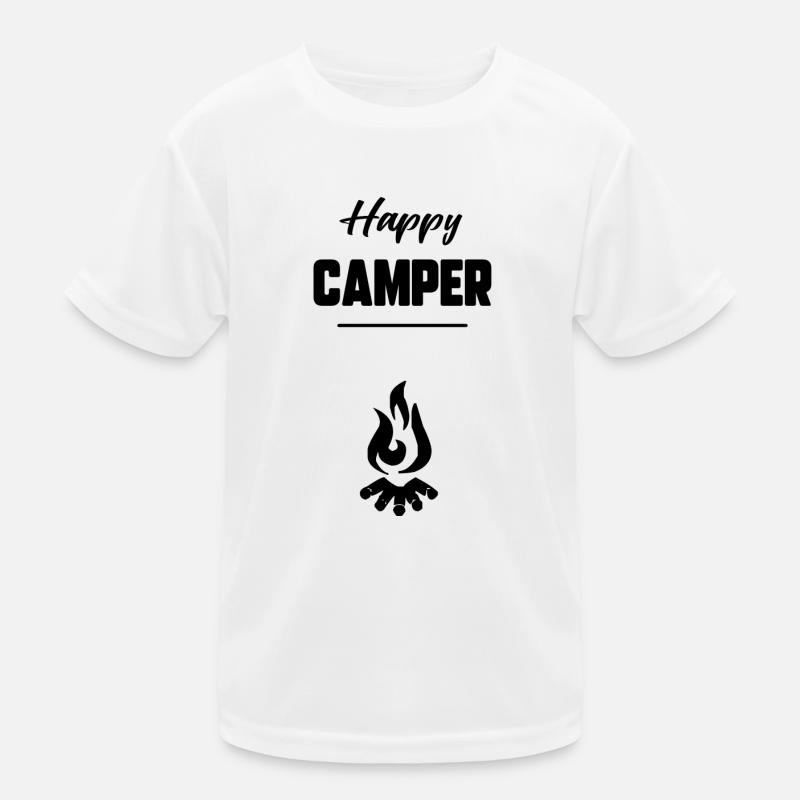 Happy camper T-shirt sport Enfant