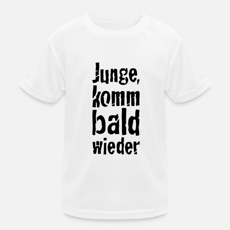 boy, come back soon Kids Functional T-Shirt