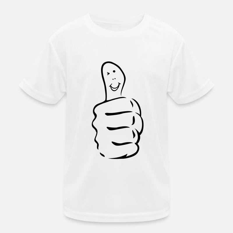 daumen_hoch Kinder Funktions-T-Shirt