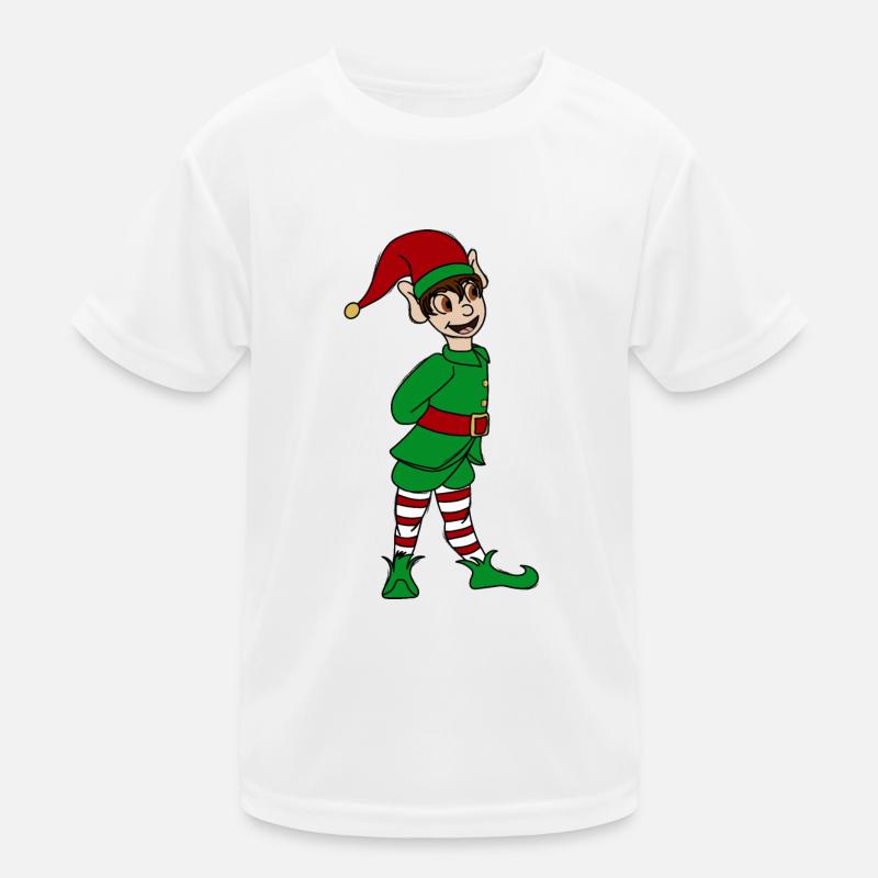 lutin de noel T-shirt sport Enfant