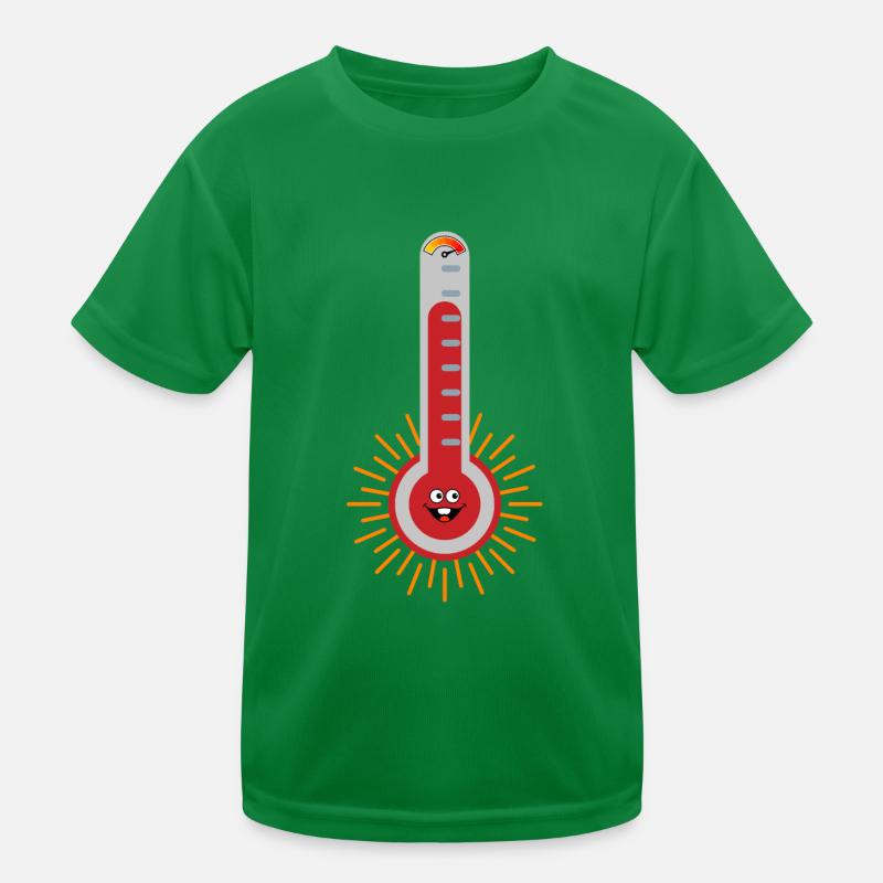 Thermométre heureux durant la canicule T-shirt sport Enfant
